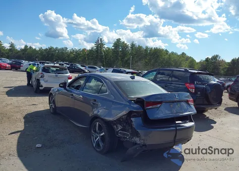 2018 Lexus Is 300 from USA, damaged, VIN JTHC81D24J5033612
